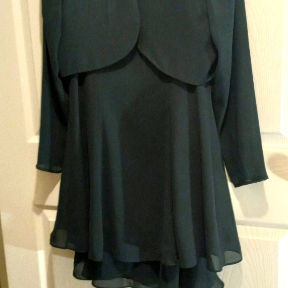 Formal Dress with Matching Overcoat